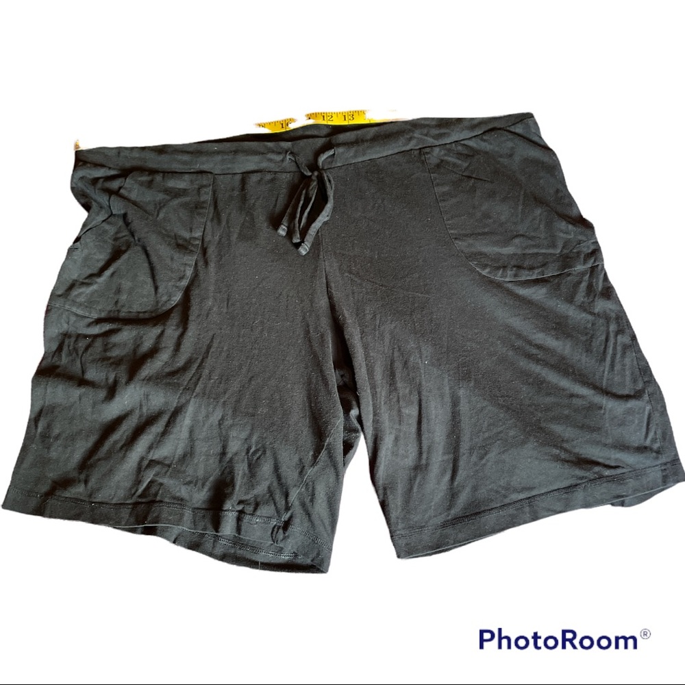 GUC Faded Glory Cotton Drawstring Shorts with Pockets, 2x